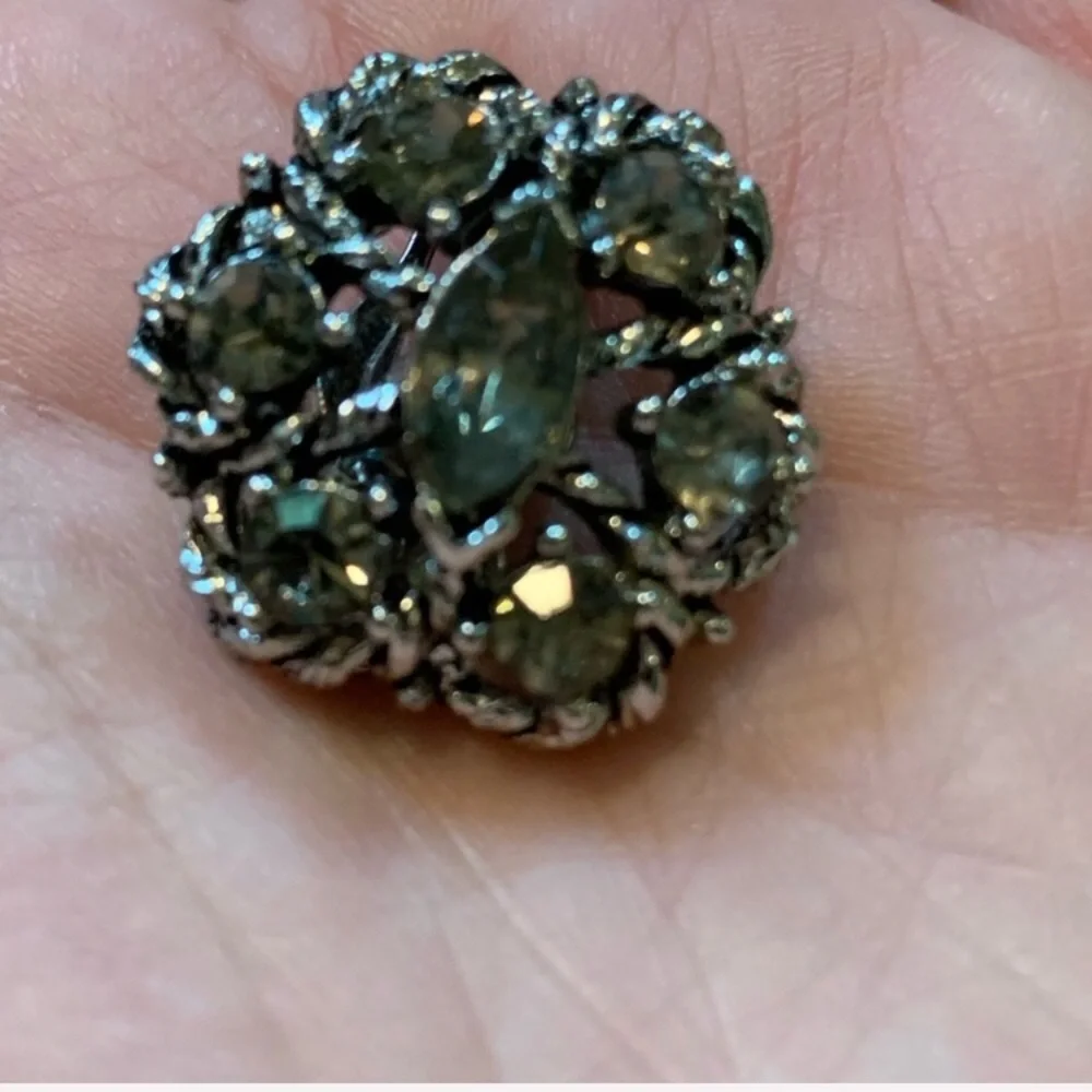 Vintage clip-on earrings